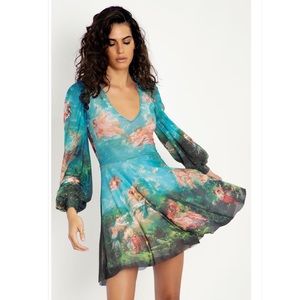 ON HOLD Blackmilk Boucher Angels Sheer Romance Dress